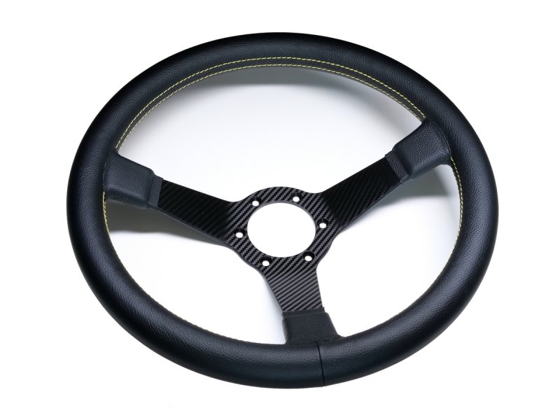 Set Luisi Mirage Sportlenkrad Leder schwarz geschüsselt & Nabe Audi A3 1996-2003 W7317